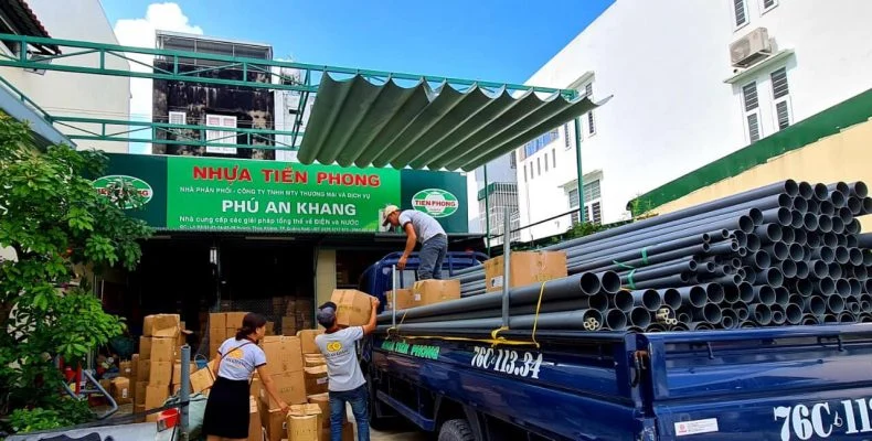 Hình sản phẩm hoặc trưng bày Tiền Phong từ website Phú An Khang