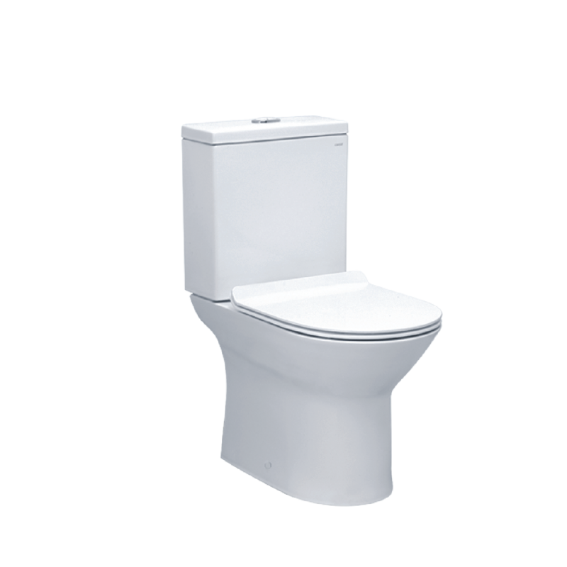 Bồn cầu hai khối Caesar CD1551 thùng T1152 nắp êm