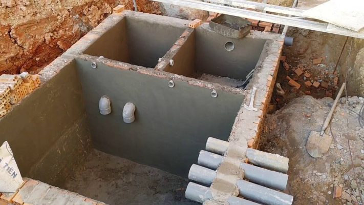 Lắp đặt bể phốt dưới gầm cầu thang: Có nên tận dụng khoảng trống này? 1 Lắp đặt bể phốt dưới gầm cầu thang