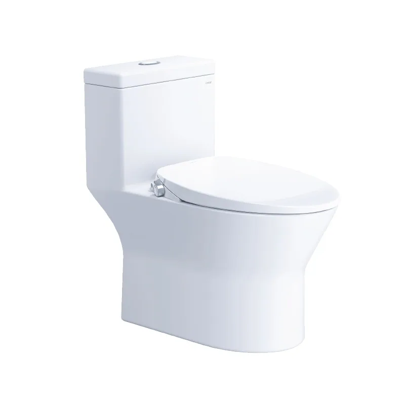Bàn cầu một khối Caesar C1374F kèm nắp thông minh