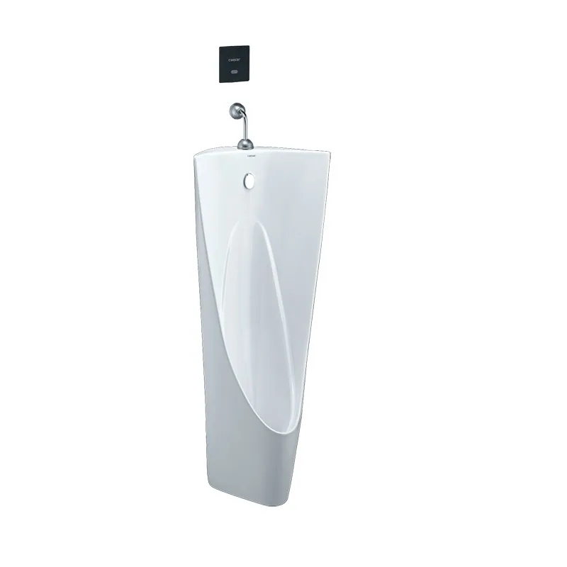 Bệ tiểu nam Caesar U0239 + A654 kèm xả tiểu cảm ứng