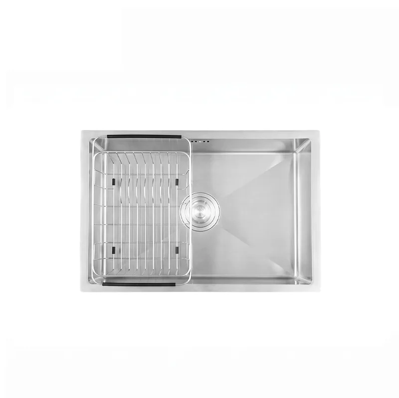 Chậu rửa chén inox 1 hộc âm viền Caesar KSH11H060SX
