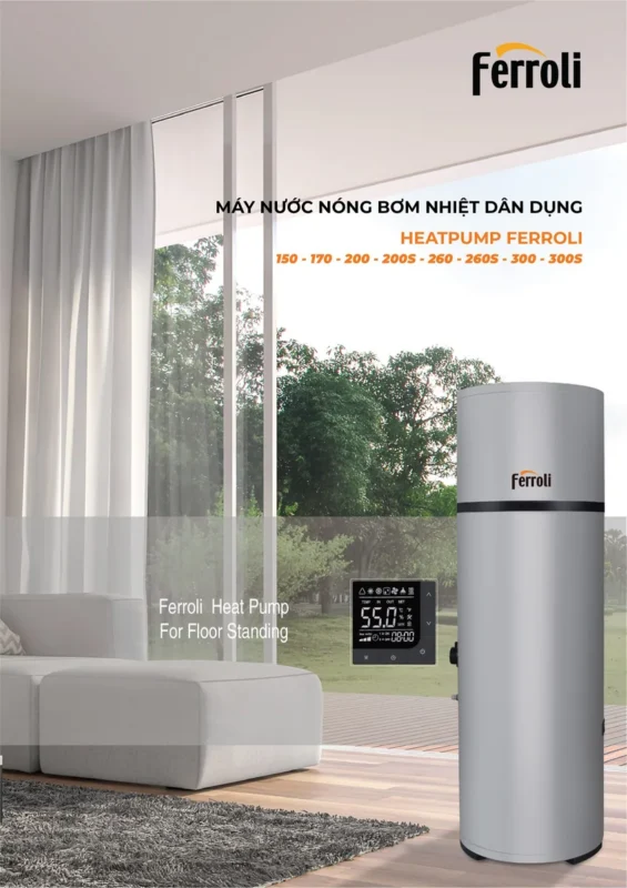 Bơm nhiệt Ferroli cho bể bơi