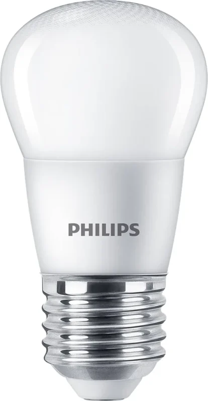 Bóng đèn LED Philips 3W P45 E27 3000K Ra 90