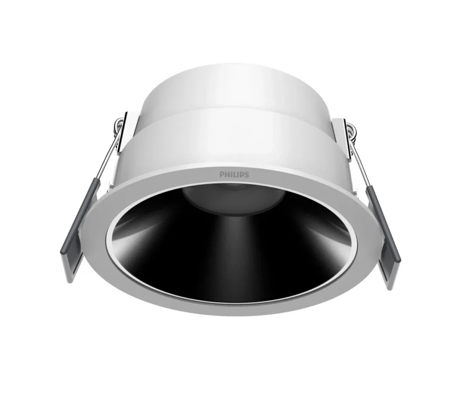 Đèn chiếu điểm âm trần Philips Becken 7,5W 3000K Ø85 góc chiếu 36°
