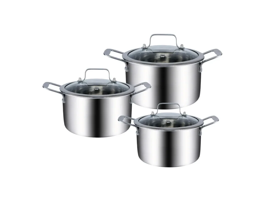 Bộ nồi inox 3 chiếc Rapido RK202224