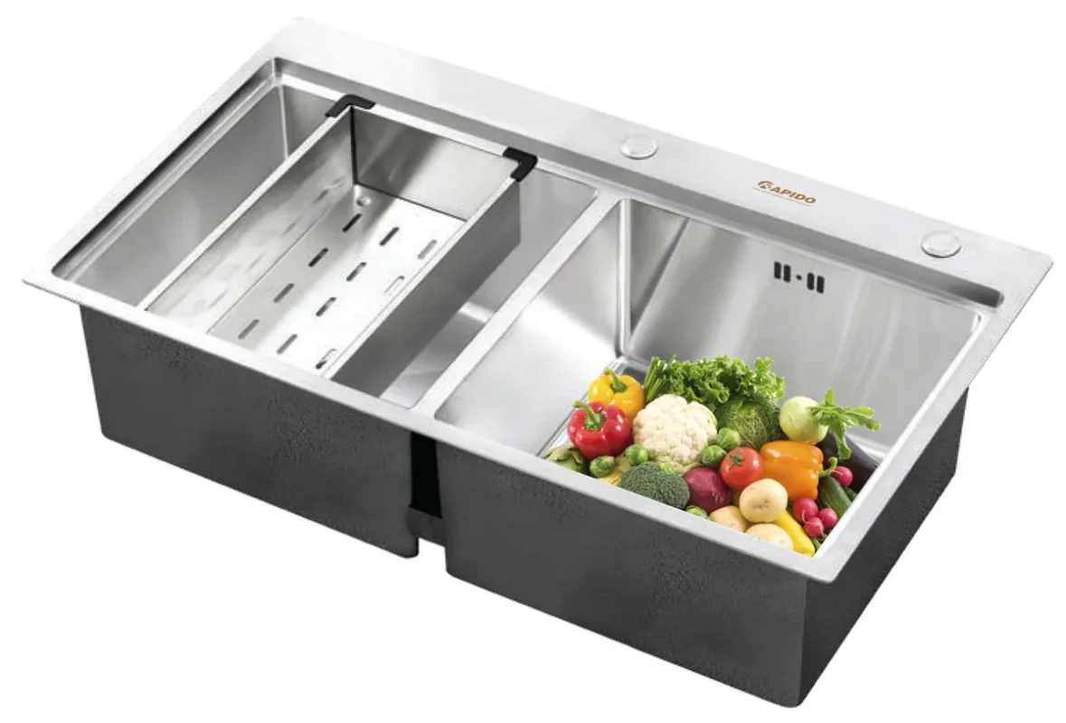 Chậu rửa bát Rapido RS-8846-3ES