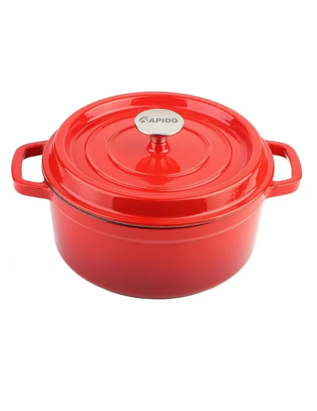 Nồi gang đúc tráng men Rapido RK22-RD