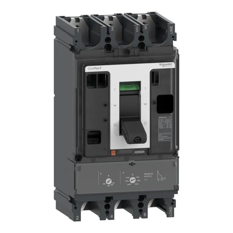 Aptomat khối MCCB Schneider ComPacT NSX AC/DC